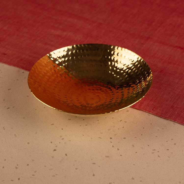 Brass Curved Plate / Bowl | Brass Cookware