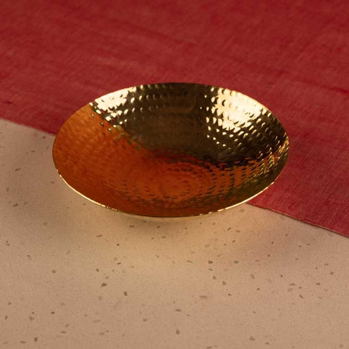 Brass Curved Plate / Bowl | Brass Cookware