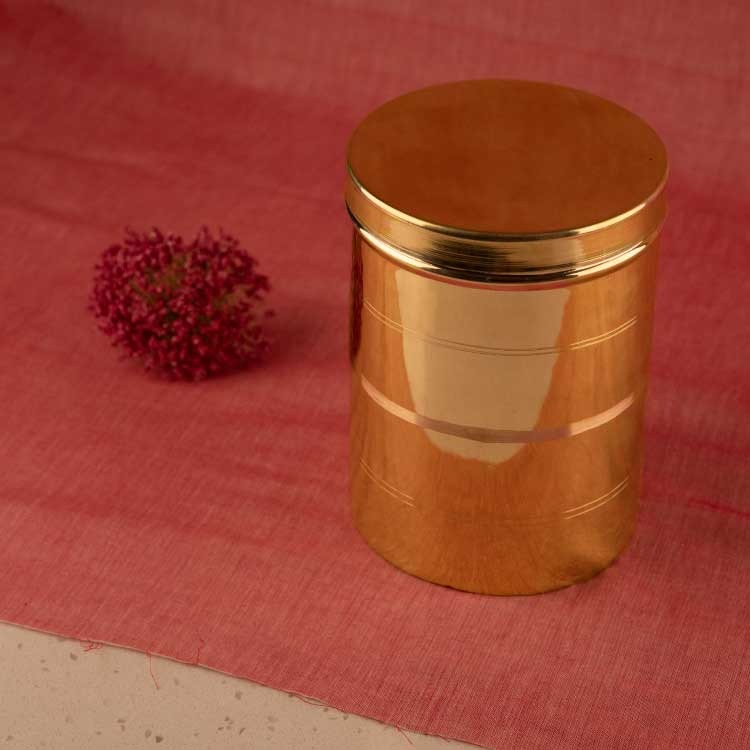 Brass Dabba / Container | Brass Cookware