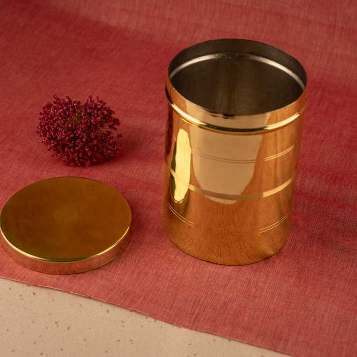 Brass Dabba / Container | Brass Cookware