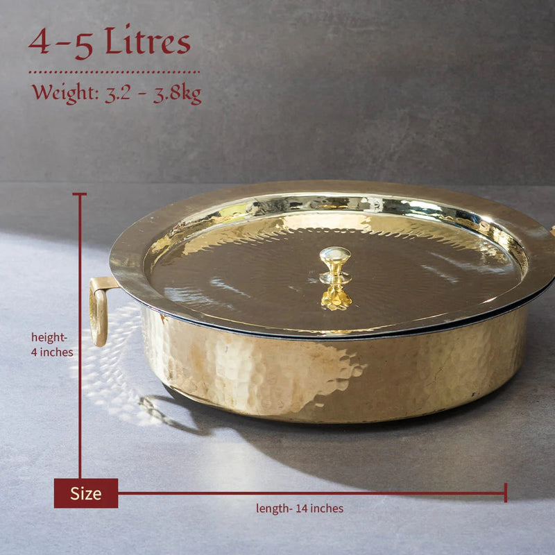 Brass Lagaan - Lagaan For Cooking | Brass Cookware