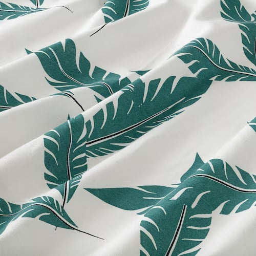 IKEA Buskmatare Curtains 1 pair leaf pattern