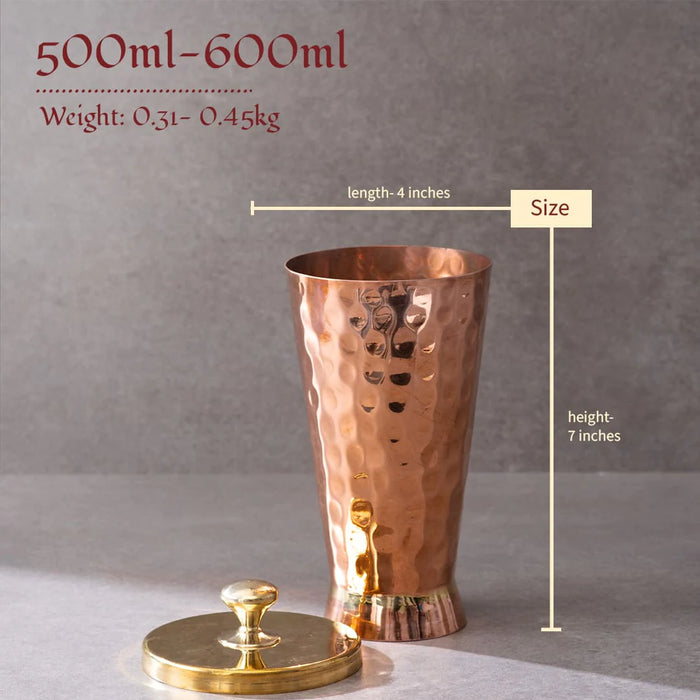 Copper Tumbler | Drinking from copper Utensils