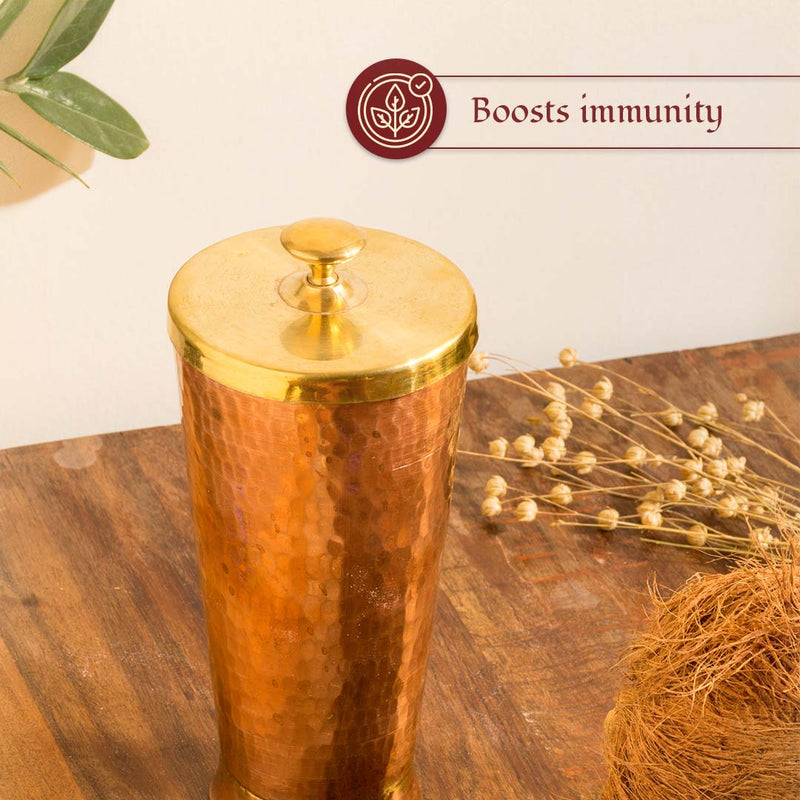 Kupferbecher | Trinken aus Kupferutensilien