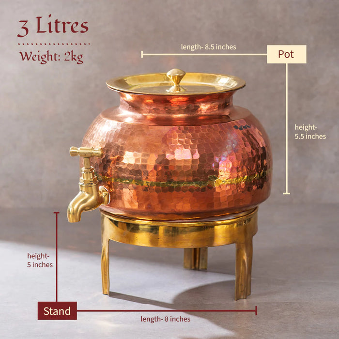 Copper Water Dispenser | Copper water dispenser for dringking