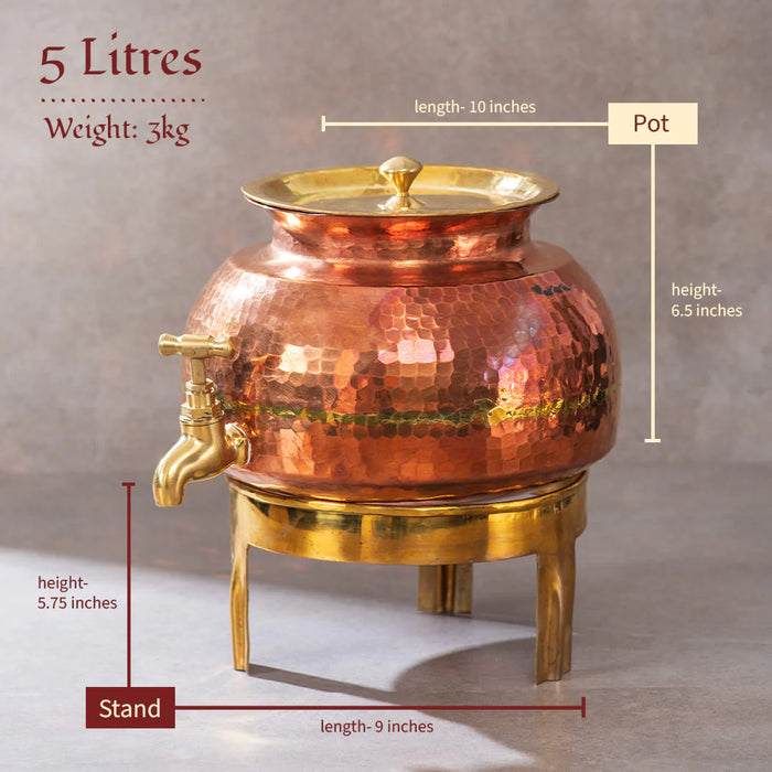 Copper Water Dispenser | Copper water dispenser for dringking