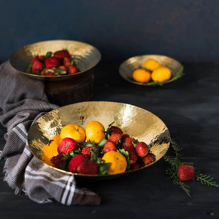 Brass Curved Plate / Bowl | Brass Cookware