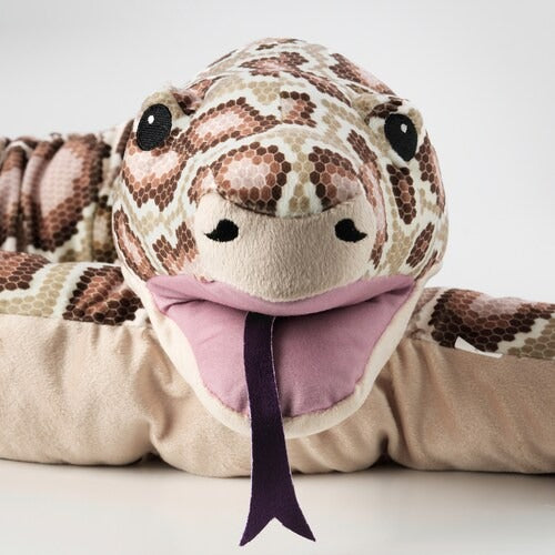 IKEA DJUNGELSKOG Glove puppet, snake/burmese python | IKEA Soft Toys | Eachdaykart