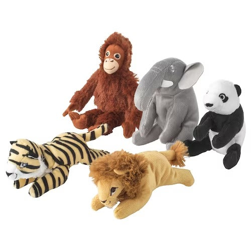 IKEA DJUNGELSKOG Soft toy, assorted designs | IKEA Soft Toys | Eachdaykart