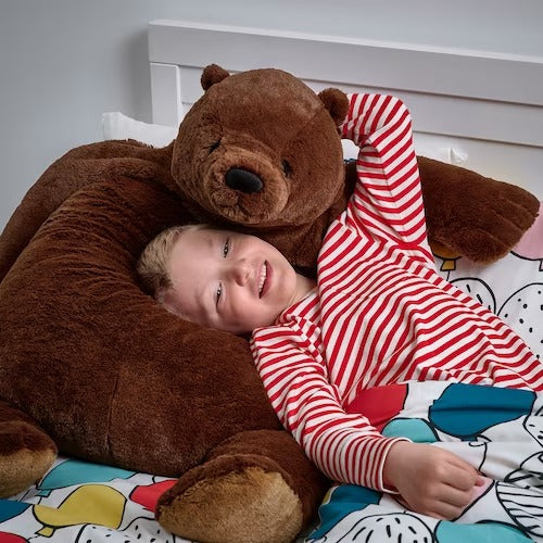 IKEA DJUNGELSKOG Soft toy, brown bear | IKEA Soft Toys | Eachdaykart