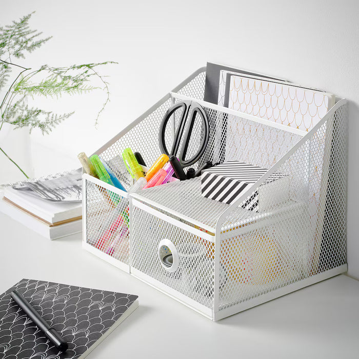 IKEA DRONJONS Desk organiser white