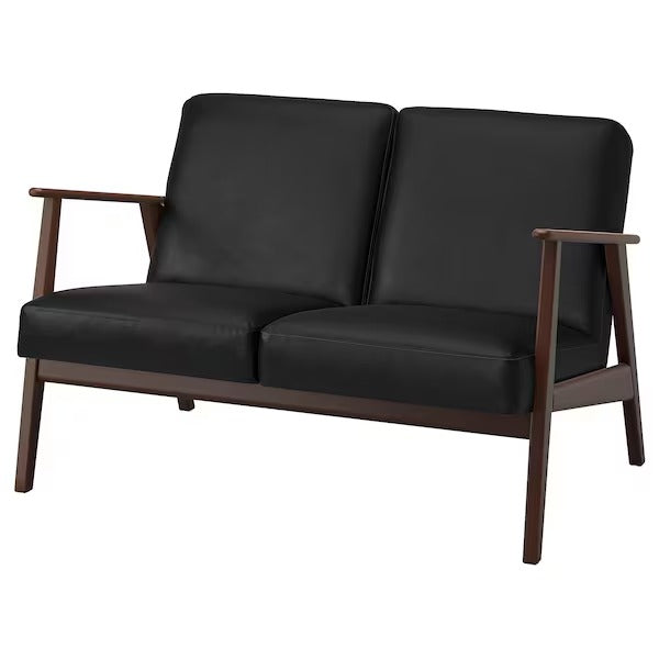 IKEA Ekenaset 2 seat sofa jonsbyn black