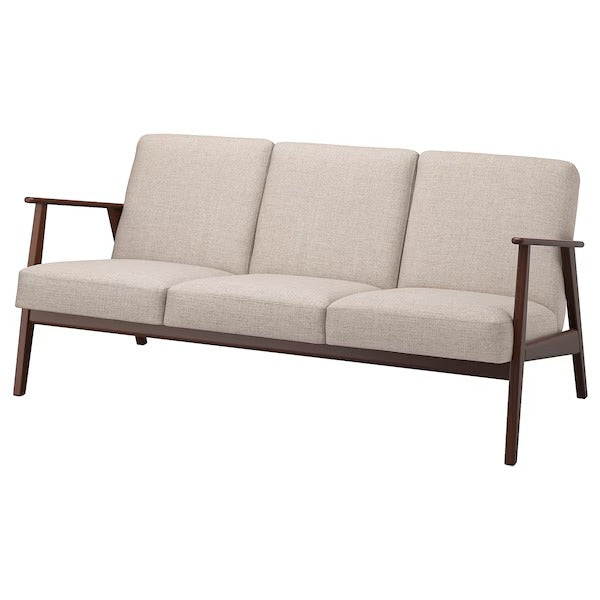 IKEA Ekenaset 3 seat sofa kilanda light beige