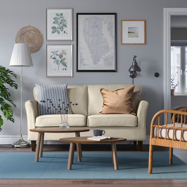 IKEA Ekholma 2 seat sofa kilanda light beige