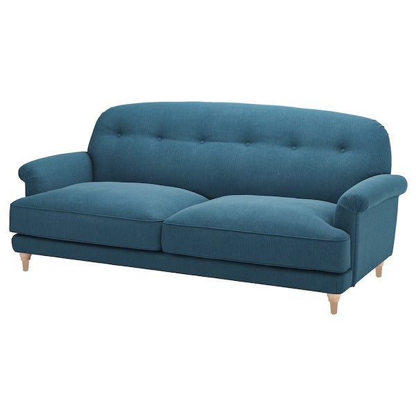 IKEA Esseboda 3 seat sofa tallmyra blue birch