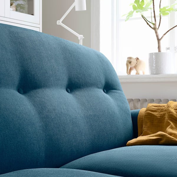 IKEA Esseboda 3 seat sofa tallmyra blue birch