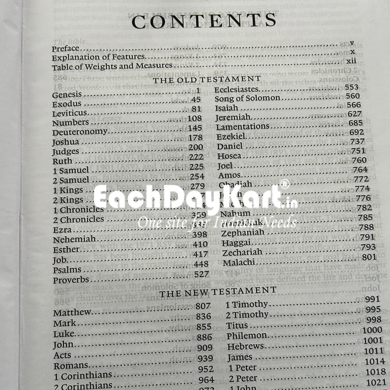 EachDayKart ESV Pulpit Bible – Extra Large Print, Church Edition