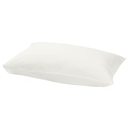 IKEA FARGMARA Pillowcase, white, 50x80 cm (20x31 ") | IKEA Bed linen | Eachdaykart