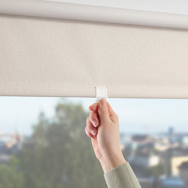 IKEA Fonsterblad block out roller blind beige