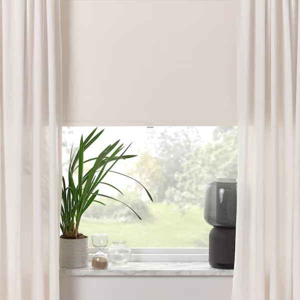 IKEA Fonsterblad block out roller blind beige