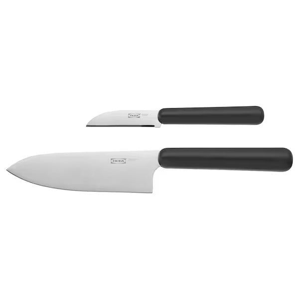 IKEA Fordubbla 2 piece knife set grey