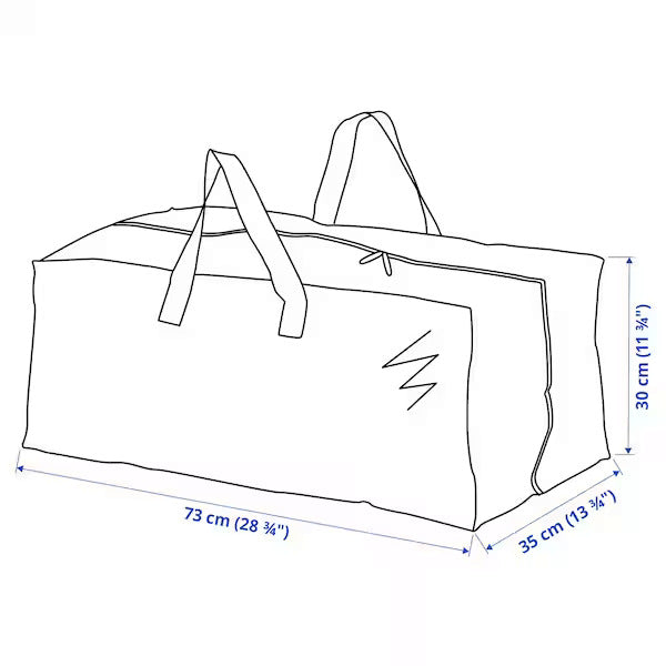 IKEA FRAKTA Trunk for trolley, blue | Shopping bags & tote bags | IKEA Bags | Eachdaykart