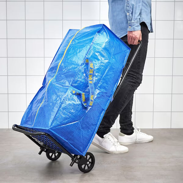 IKEA FRAKTA Trunk for trolley, blue | Shopping bags & tote bags | IKEA Bags | Eachdaykart