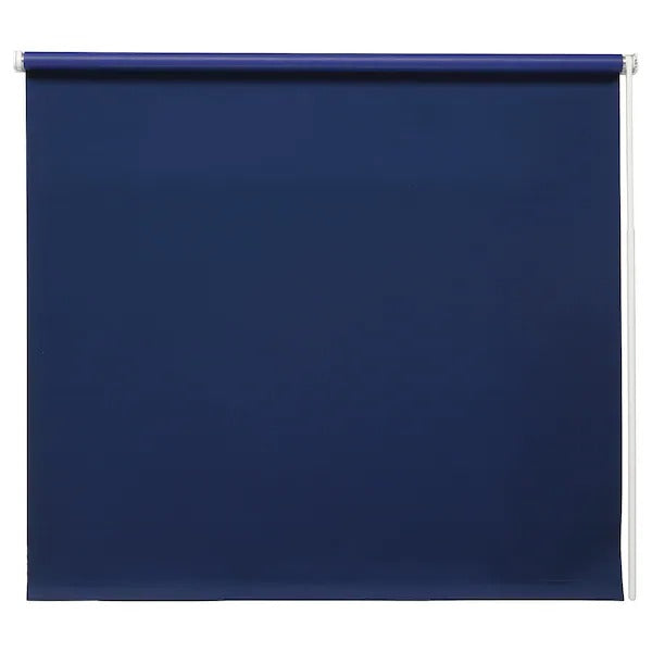 IKEA Fridans block out roller blind blue