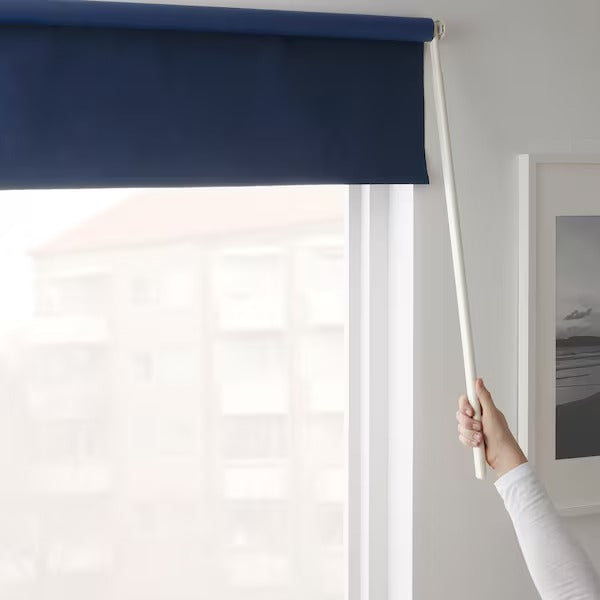 IKEA Fridans block out roller blind blue