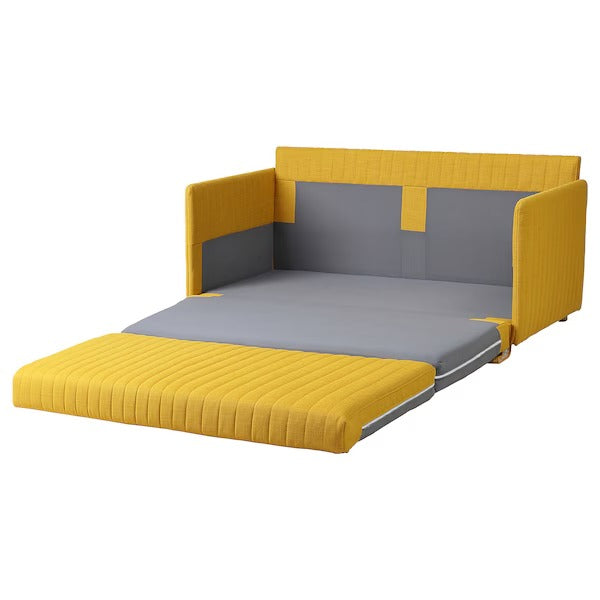 IKEA Fridhult sofa bed skiftebo yellow