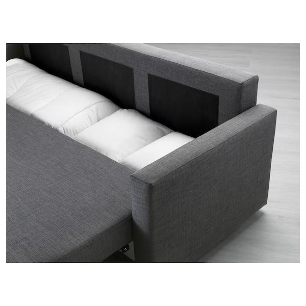 IKEA Friheten three seat sofa bed skiftebo dark grey
