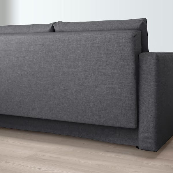 IKEA Friheten three seat sofa bed skiftebo dark grey