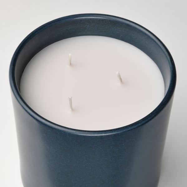 IKEA Fruktskog scented candle in ceramic jar with lid