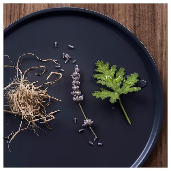 IKEA Fruktskog scented potpourri vetiver and geranium black turquoise