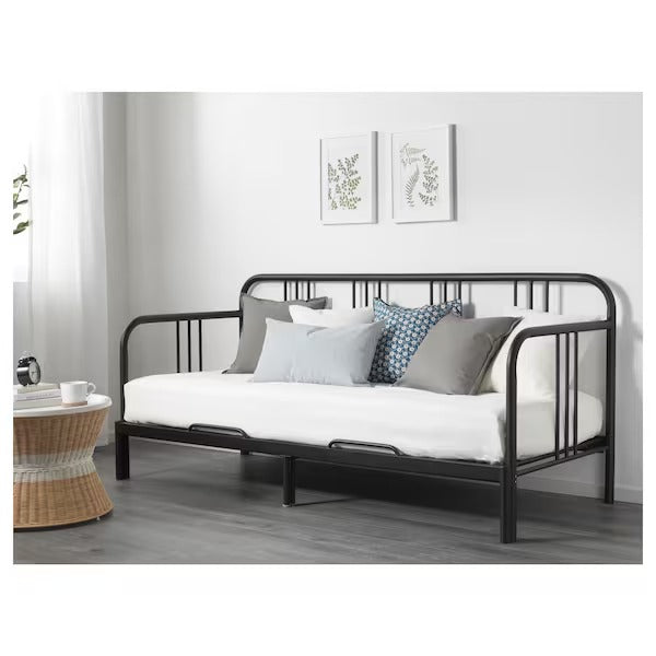 IKEA Fyresdal day bed frame black