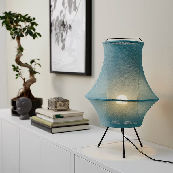 IKEA FYXNAS Table lamp, turquoise | IKEA Table Lamps | Eachdaykart