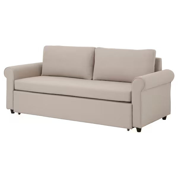IKEA Gammalbyn 3 seat sofa bed beige