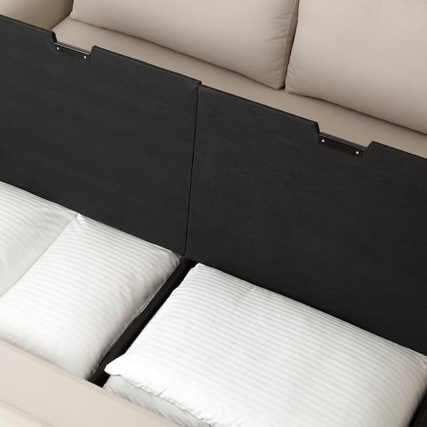 IKEA Gammalbyn 3 seat sofa bed beige