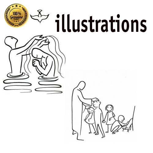 Good news bible illustrated edition english by bsi