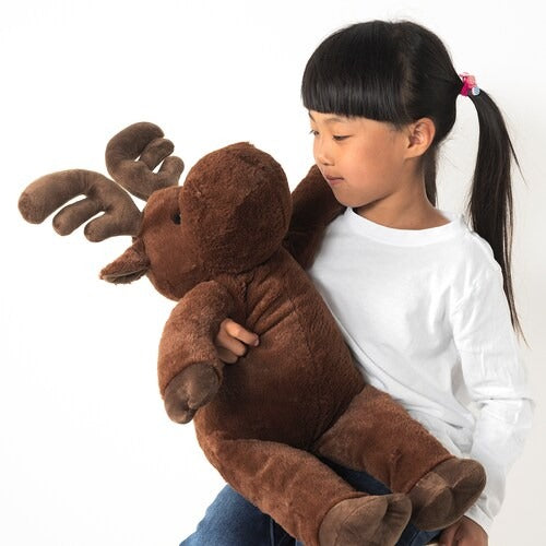 IKEA GEMYTLIG Soft toy moose, brown | IKEA Soft Toys | Eachdaykart