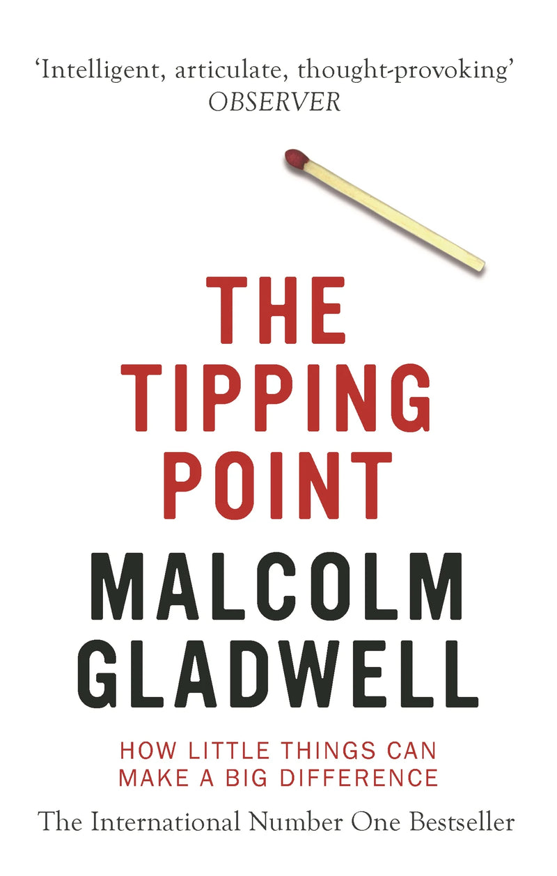 The Tipping Point by Malcolm Gladwell in Paperback