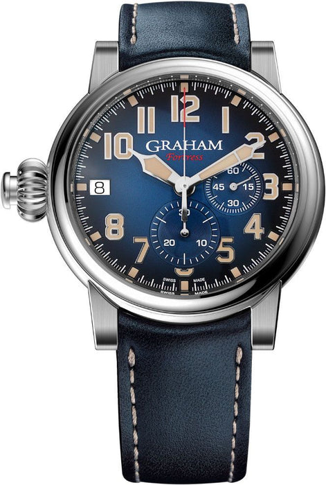 Graham Fortress Blue Automatic Watch for Men