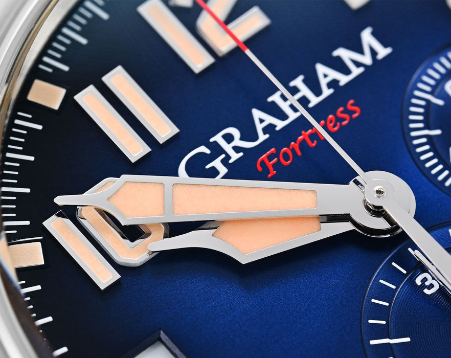 Graham Fortress Blue Automatic Watch for Men