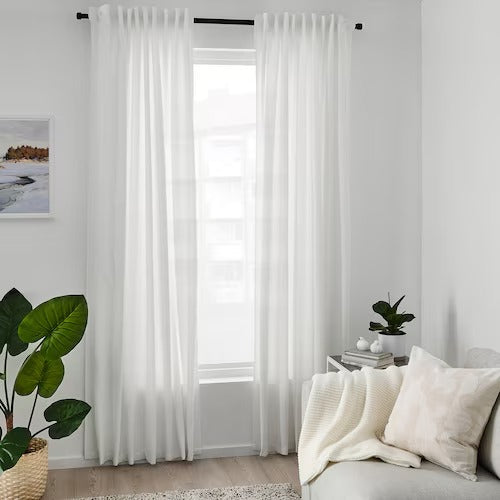 IKEA Gunnlaug Sound absorbing curtain white