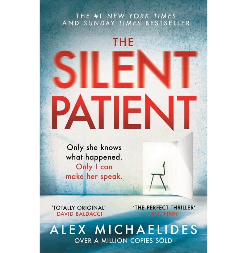 The Silent Patient by Alex Michaelides | International Bestselling Psychological Thriller Book | English Paperback