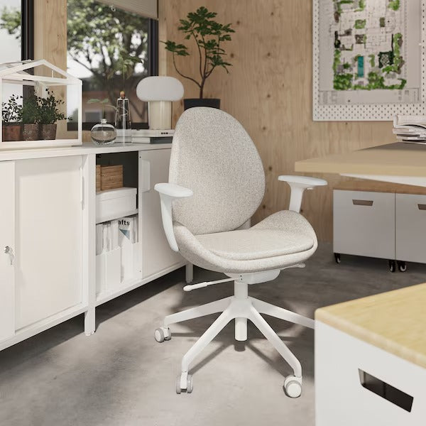IKEA Hattefjall office chair with armrests