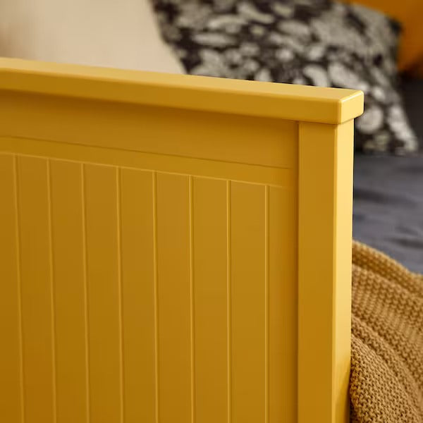 IKEA Hemnes day bed frame with 3 drawers yellow