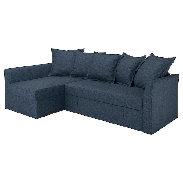 IKEA Holmsund cover for corner sofa bed kilanda dark blue