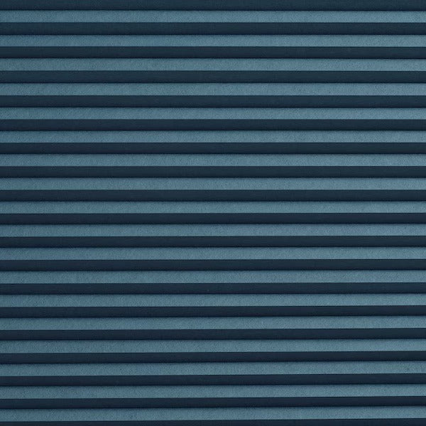 IKEA Hoppvals room darkening cellular blind blue