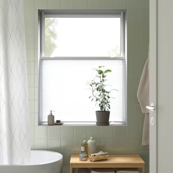 IKEA Hornvallmo pleated blind white